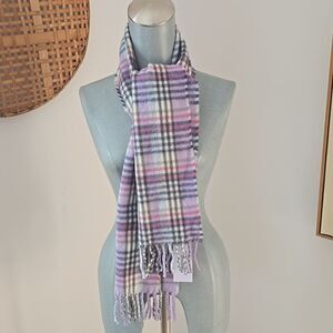 James Pringle Weavers | Heather Check  Scarf